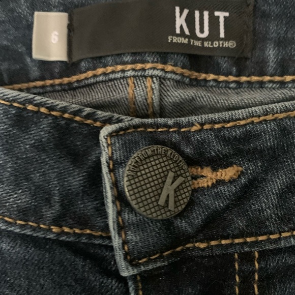 Kut From The Kloth Diana Skinny Women's Size 6 Blue Denim Jeans Style - Picture 3 of 7